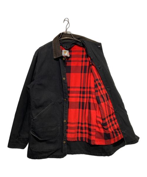 CarHartt（カーハート）CarHartt (カーハート) ライナー付ダックハンティングジャケット ブラック サイズ:Mの古着・服飾アイテム