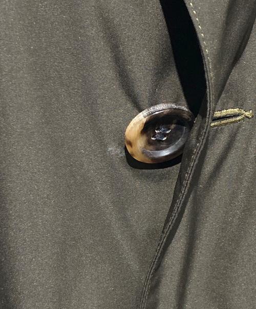 kiton（キートン）Kiton (キートン) 裏地カシミヤステンカラーコート オリーブ サイズ:50の古着・服飾アイテム
