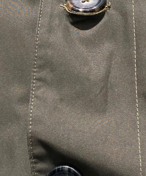 kiton（キートン）Kiton (キートン) 裏地カシミヤステンカラーコート オリーブ サイズ:50の古着・服飾アイテム