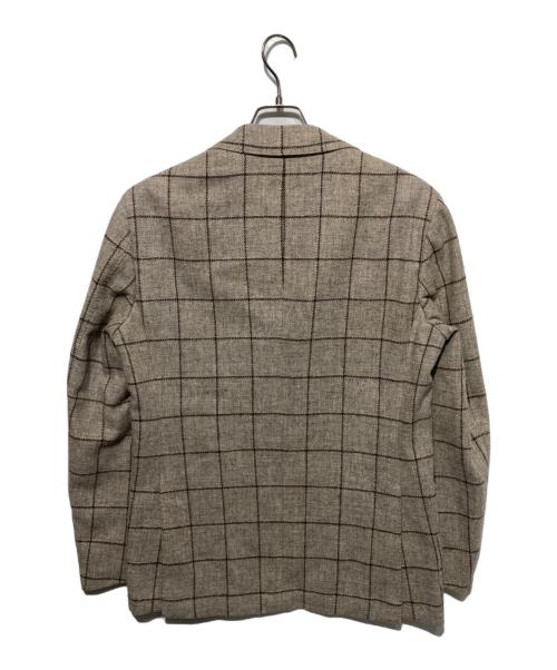 Brilla per il gusto（ブリッラ ペル イルグースト）Brilla per il gusto (ブリッラ ペル イルグースト) ツイード ウインドペーン ジャケット ベージュ サイズ:48の古着・服飾アイテム