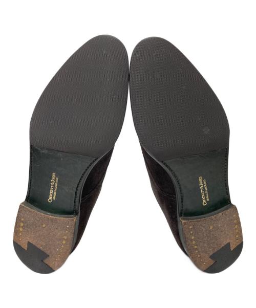 Crockett & Jones（クロケット＆ジョーンズ）Crockett & Jones (クロケット＆ジョーンズ) HUNTLEY モンクストラップシューズ ブラウン サイズ:6Eの古着・服飾アイテム