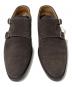 中古・古着 Crockett & Jones (クロケット＆ジョーンズ) HUNTLEY モンクストラップシューズ ブラウン サイズ:6E：20000円