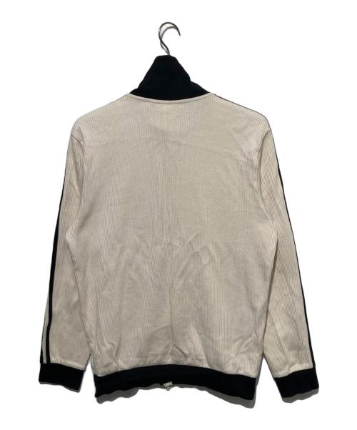 adidas（アディダス）adidas (アディダス) ワッフルベッケンバウアートラックジャケット アイボリー サイズ:2XLの古着・服飾アイテム