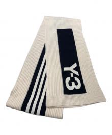 Y-3（ワイスリー）の古着「LOGO SCARF ロゴ スカーフ」｜アイボリー