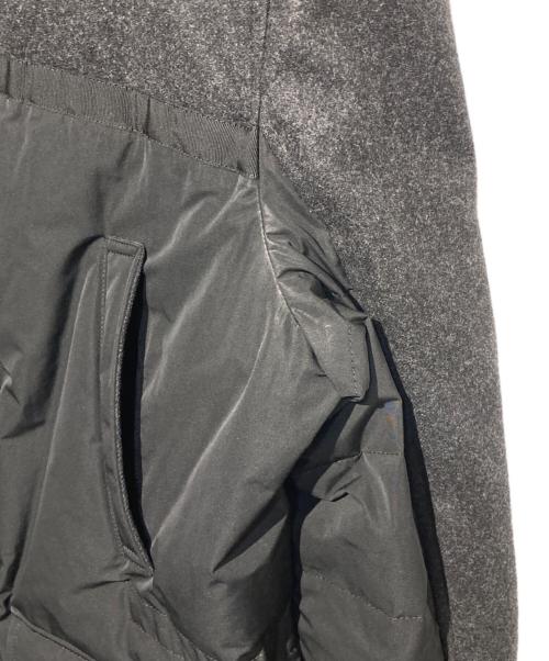 Salvatore Ferragamo（サルヴァトーレ フェラガモ）Salvatore Ferragamo (サルヴァトーレ フェラガモ) ウール切替ダウンコート ブラック サイズ:50の古着・服飾アイテム