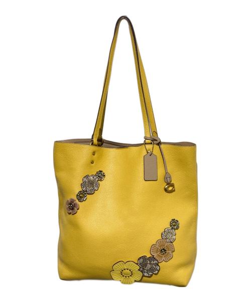 COACH（コーチ）COACH (コーチ) PLAZA TOTE イエローの古着・服飾アイテム