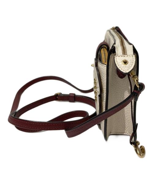 COACH（コーチ）COACH (コーチ) ノア ポップアップショルダーバック ベージュの古着・服飾アイテム