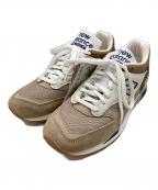 NEW BALANCEニューバランス）の古着「ローカットスニーカー」｜ベージュ