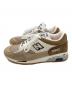 NEW BALANCE (ニューバランス) ローカットスニーカー ベージュ サイズ:24cm 未使用品：16000円