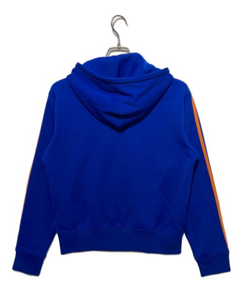 adidas（アディダス）adidas (アディダス) フーデッドトラックジャケット ブルー サイズ:Lの古着・服飾アイテム