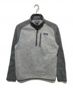Patagoniaパタゴニア）の古着「ベターセーター ハーフジップフリース」｜グレー