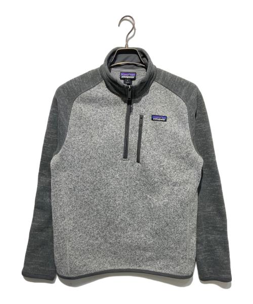 Patagonia（パタゴニア）Patagonia (パタゴニア) ベターセーター ハーフジップフリース グレー サイズ:Sの古着・服飾アイテム
