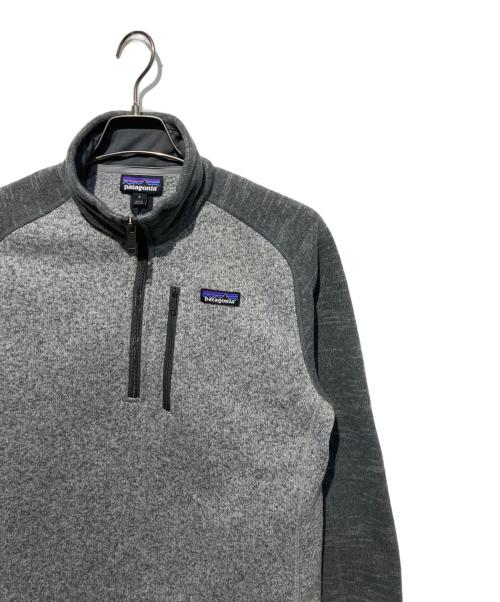 Patagonia（パタゴニア）Patagonia (パタゴニア) ベターセーター ハーフジップフリース グレー サイズ:Sの古着・服飾アイテム