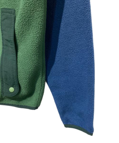 Patagonia（パタゴニア）Patagonia (パタゴニア) シンチラ・アノラック ブルー×グリーン サイズ:Mの古着・服飾アイテム