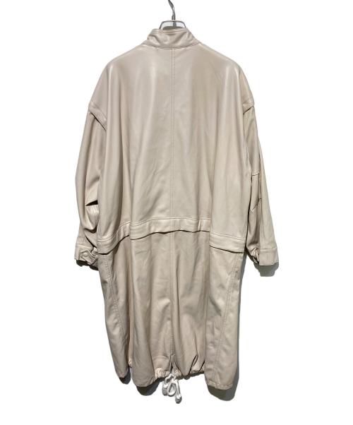 MAISON SPECIAL（メゾンスペシャル）MAISON SPECIAL (メゾンスペシャル) ヴィーガンレザーモッズコート ベージュ サイズ:FREEの古着・服飾アイテム