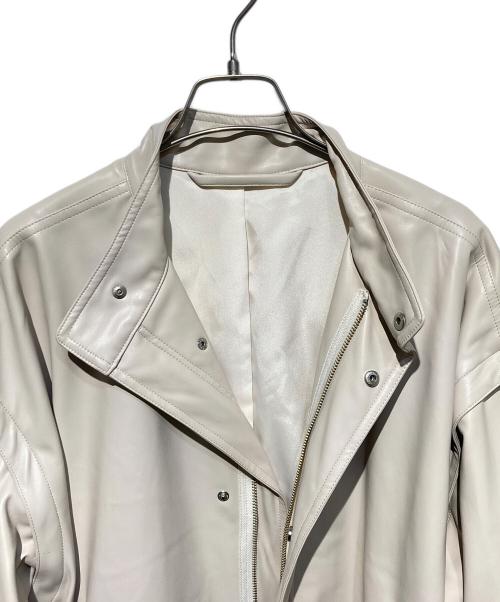 MAISON SPECIAL（メゾンスペシャル）MAISON SPECIAL (メゾンスペシャル) ヴィーガンレザーモッズコート ベージュ サイズ:FREEの古着・服飾アイテム