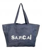 sacai×A.P.C.サカイ×アーペーセー）の古着「リバーシブルデニムトートバッグ」｜インディゴ