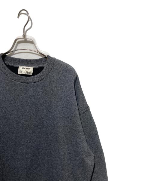 Acne studios（アクネ ストゥディオズ）ACNE STUDIOS (アクネ ストゥディオズ) オーバーサイズスウェット グレー サイズ:XSの古着・服飾アイテム