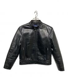 GAP（ギャップ）の古着「レザージャケット」｜ブラック