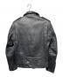 Schott (ショット) ワンスター ダブルライダースジャケット ブラック サイズ:36：55000円