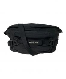 BALENCIAGA（バレンシアガ）の古着「ARMY BELTBAG L」｜ブラック