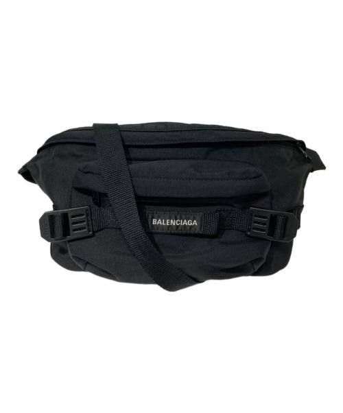 BALENCIAGA（バレンシアガ）BALENCIAGA (バレンシアガ) ARMY BELTBAG L ブラックの古着・服飾アイテム
