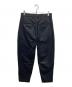 SOPHNET. (ソフネット) LIGHT MELTON WOOL ROYAL NAVY PANTS ブラック サイズ:2 未使用品：15000円