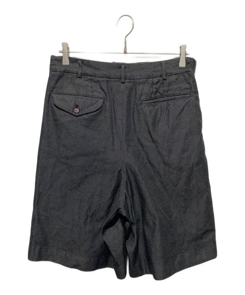 BLACK COMME des GARCONS（ブラックコムデギャルソン）BLACK COMME des GARCONS (ブラックコムデギャルソン) パッチワークショートパンツ グレー サイズ:M 未使用品の古着・服飾アイテム