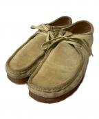 CLARKSクラークス）の古着「ワラビーシューズ」｜ベージュ