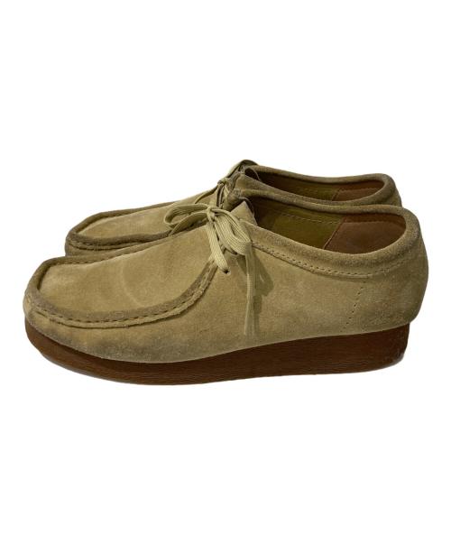 CLARKS（クラークス）CLARKS (クラークス) ワラビーシューズ ベージュ サイズ:26.5の古着・服飾アイテム