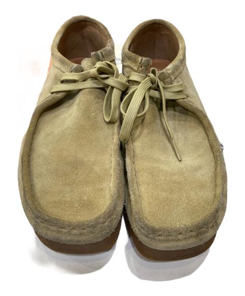 CLARKS（クラークス）CLARKS (クラークス) ワラビーシューズ ベージュ サイズ:26.5の古着・服飾アイテム