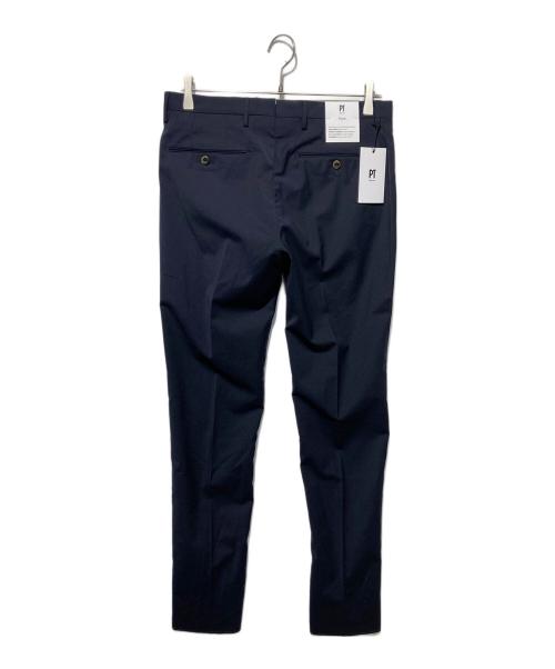 PT TORINO（ピーティートリノ）PT TORINO (ピーティートリノ) ノータックスキニースラックス ネイビー サイズ:46 未使用品の古着・服飾アイテム