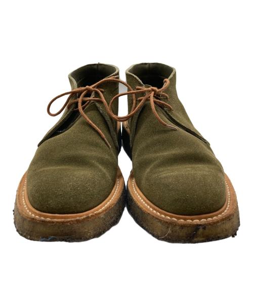 Tricker's（トリッカーズ）Tricker's (トリッカーズ) チャッカーブーツ カーキ サイズ:8の古着・服飾アイテム