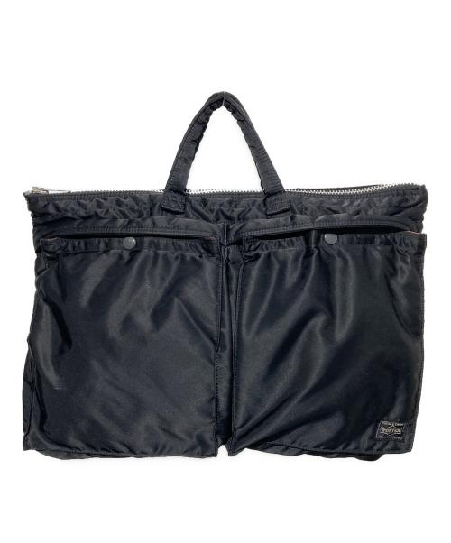 PORTER（ポーター）PORTER (ポーター) SHORT HELMETBAG ブラックの古着・服飾アイテム