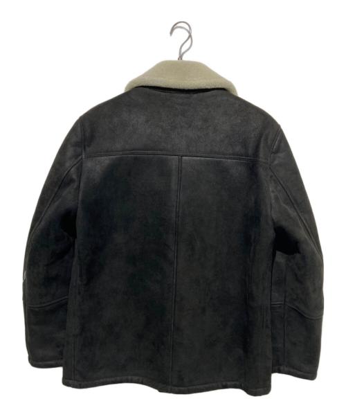 Ron Herman（ロンハーマン）Ron Herman (ロンハーマン) コンチョボタンムートンコート ブラック サイズ:Ｌの古着・服飾アイテム