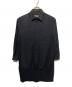 Yohji Yamamoto pour homme（ヨウジヤマモト プールオム）の古着「パリコレクションスタッフロングシャツ」｜ブラック