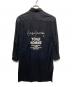 Yohji Yamamoto pour homme (ヨウジヤマモト プールオム) パリコレクションスタッフロングシャツ ブラック サイズ:L：22000円