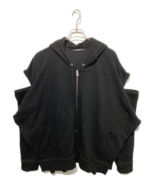 LIMI feu（リミフゥ）LIMI feu (リミフゥ) ジップパーカー ブラック サイズ:不明の古着・服飾アイテム