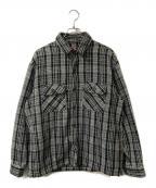 SUPREMEシュプリーム）の古着「Heavy Flannel Shirt / ヘビーフランネルシャツ」｜グレー