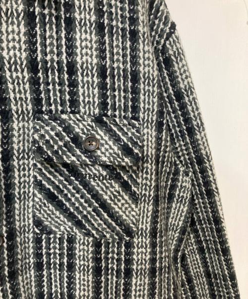 SUPREME（シュプリーム）Supreme (シュプリーム) Heavy Flannel Shirt / ヘビーフランネルシャツ グレー サイズ:Mの古着・服飾アイテム