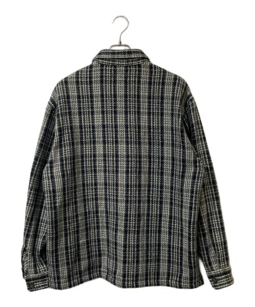 SUPREME（シュプリーム）Supreme (シュプリーム) Heavy Flannel Shirt / ヘビーフランネルシャツ グレー サイズ:Mの古着・服飾アイテム