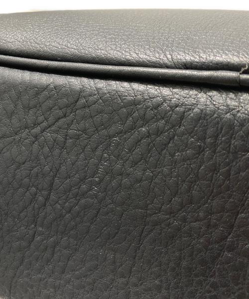 PELLE MORBIDA（ペッレモルビダ）PELLE MORBIDA (ペッレモルビダ) レザートートバッグ ネイビーの古着・服飾アイテム
