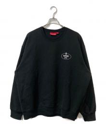 SUPREME（シュプリーム）の古着「Crest Crewneck スウェット」｜ブラック