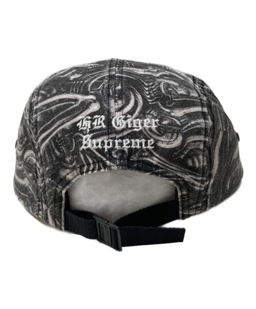 SUPREME（シュプリーム）Supreme (シュプリーム) H.R. Giger Camp Cap / エイチ・アール・ギーガー キャンプ キャップ ブラックの古着・服飾アイテム