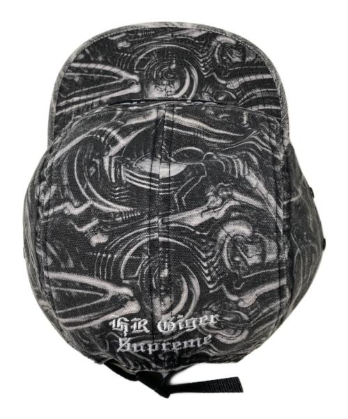 SUPREME（シュプリーム）Supreme (シュプリーム) H.R. Giger Camp Cap / エイチ・アール・ギーガー キャンプ キャップ ブラックの古着・服飾アイテム