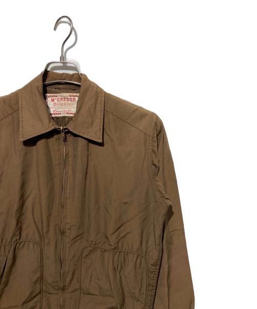 McGREGOR（マックレガー）McGREGOR (マックレガー) ドリズラージャケット ブラウン サイズ:36の古着・服飾アイテム