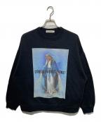 COOTIE PRODUCTIONSクーティープロダクツ）の古着「Print Crewneck Sweatshirt」｜ブラック