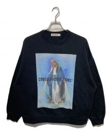 COOTIE PRODUCTIONS（クーティープロダクツ）の古着「Print Crewneck Sweatshirt」｜ブラック
