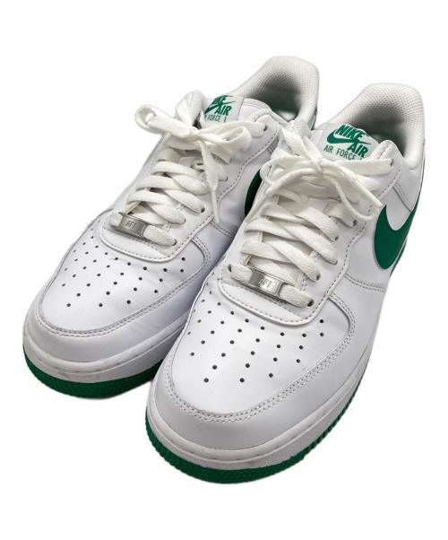 NIKE（ナイキ）NIKE (ナイキ) AIR FORCE 1 07 ホワイト×グリーン サイズ:26cmの古着・服飾アイテム