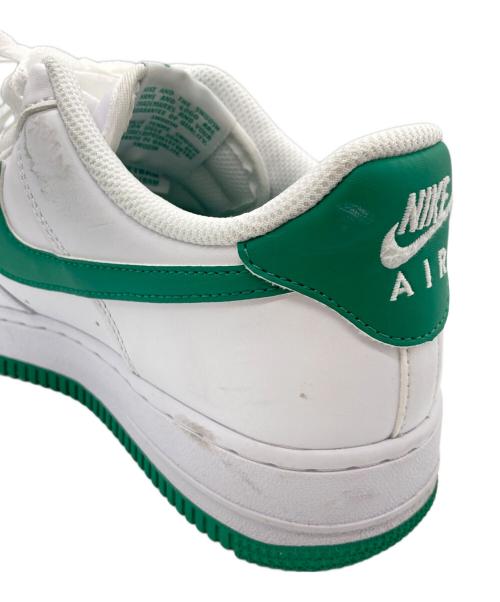 NIKE（ナイキ）NIKE (ナイキ) AIR FORCE 1 07 ホワイト×グリーン サイズ:26cmの古着・服飾アイテム